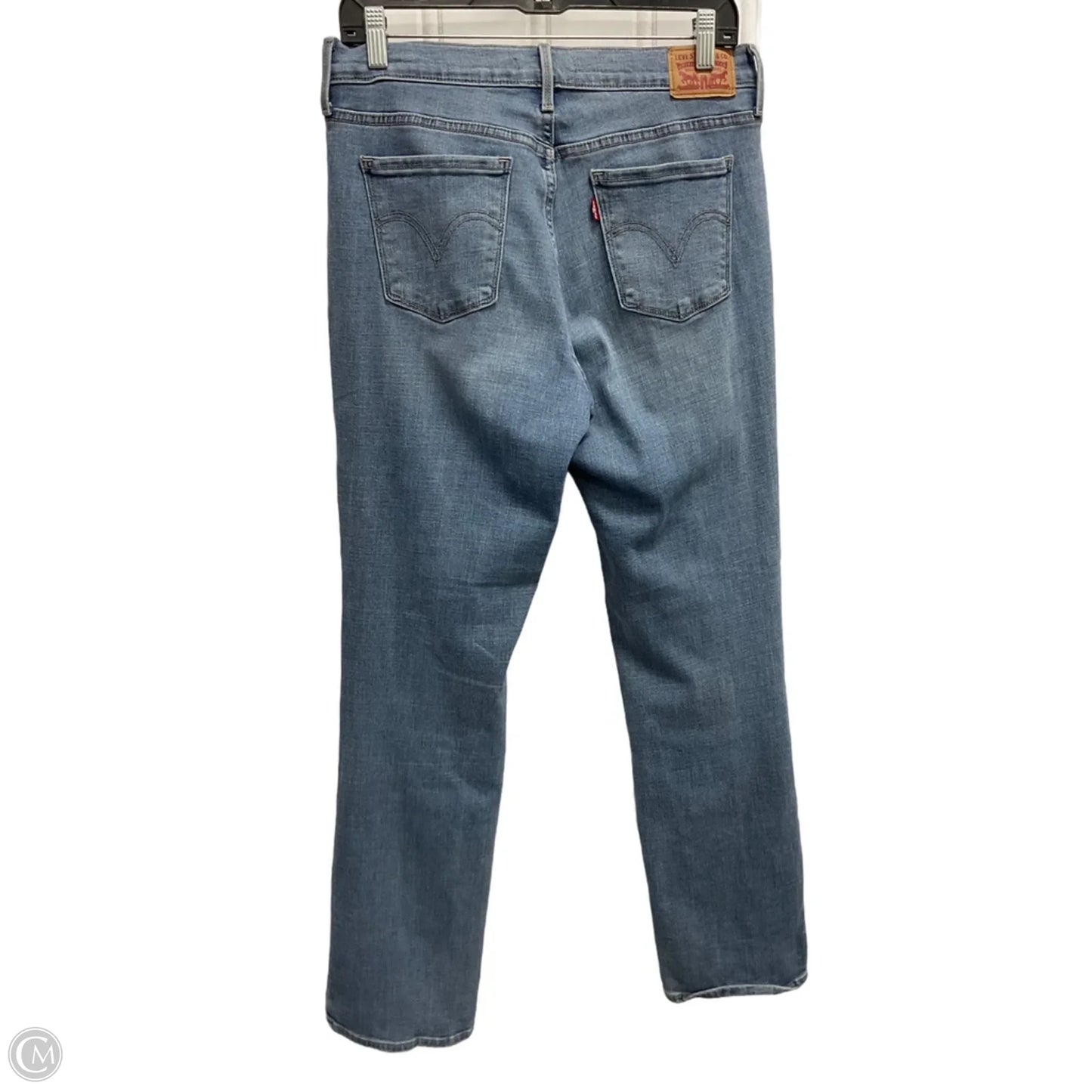 Jeans Straight By Levis In Blue, Size: 8