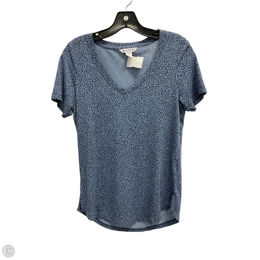 Top Short Sleeve Basic By Athleta In Animal Print, Size: Sp