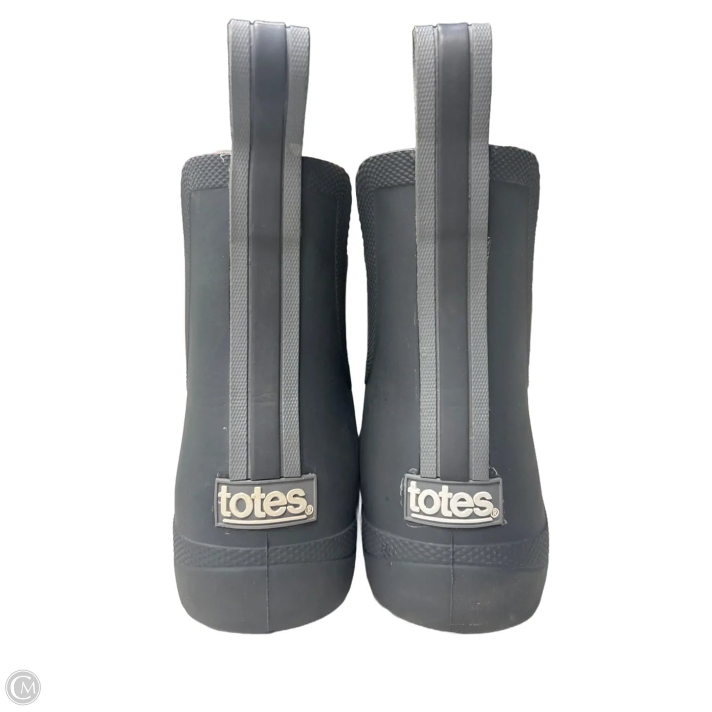 Boots Rain By Totes In Grey, Size: 7