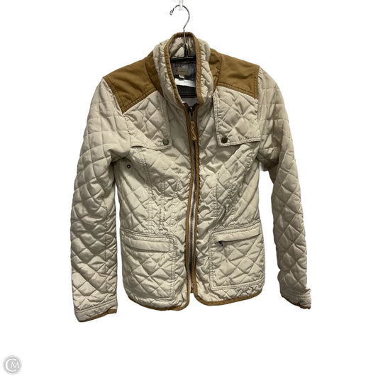 Jacket Puffer & Quilted By Cremieux In Beige, Size: Xs