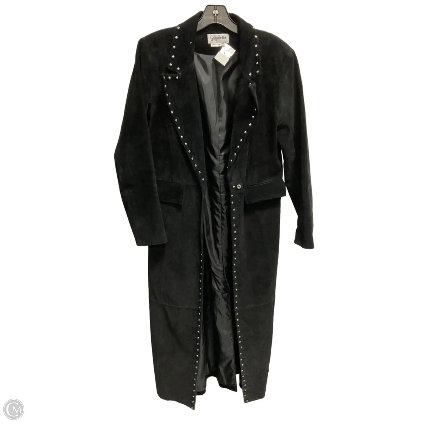 Coat Leather By Bagatelle In Black, Size: S