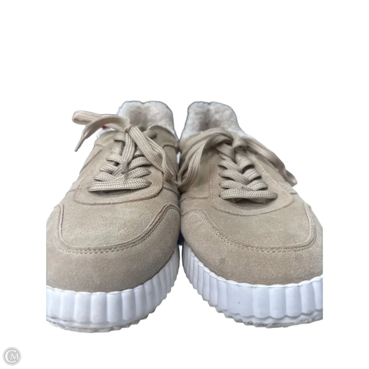 Shoes Sneakers By Steve Madden In Tan, Size: 9