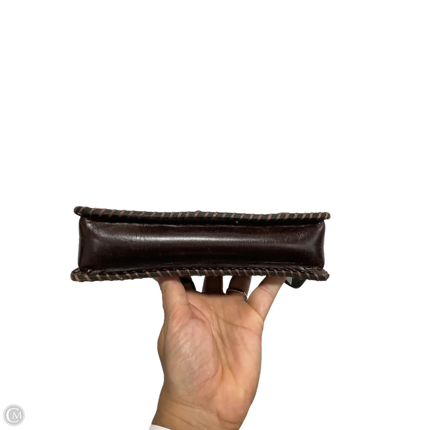 Crossbody Leather By Clothes Mentor, Size: Small