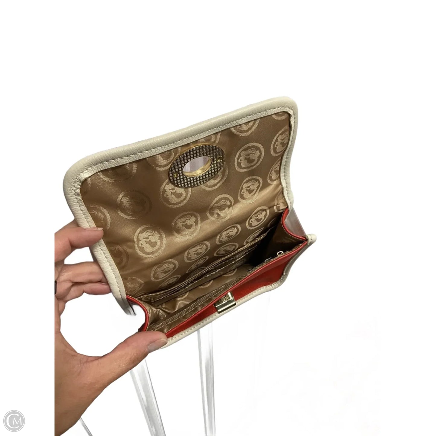 Crossbody Leather By Spartina, Size: Small