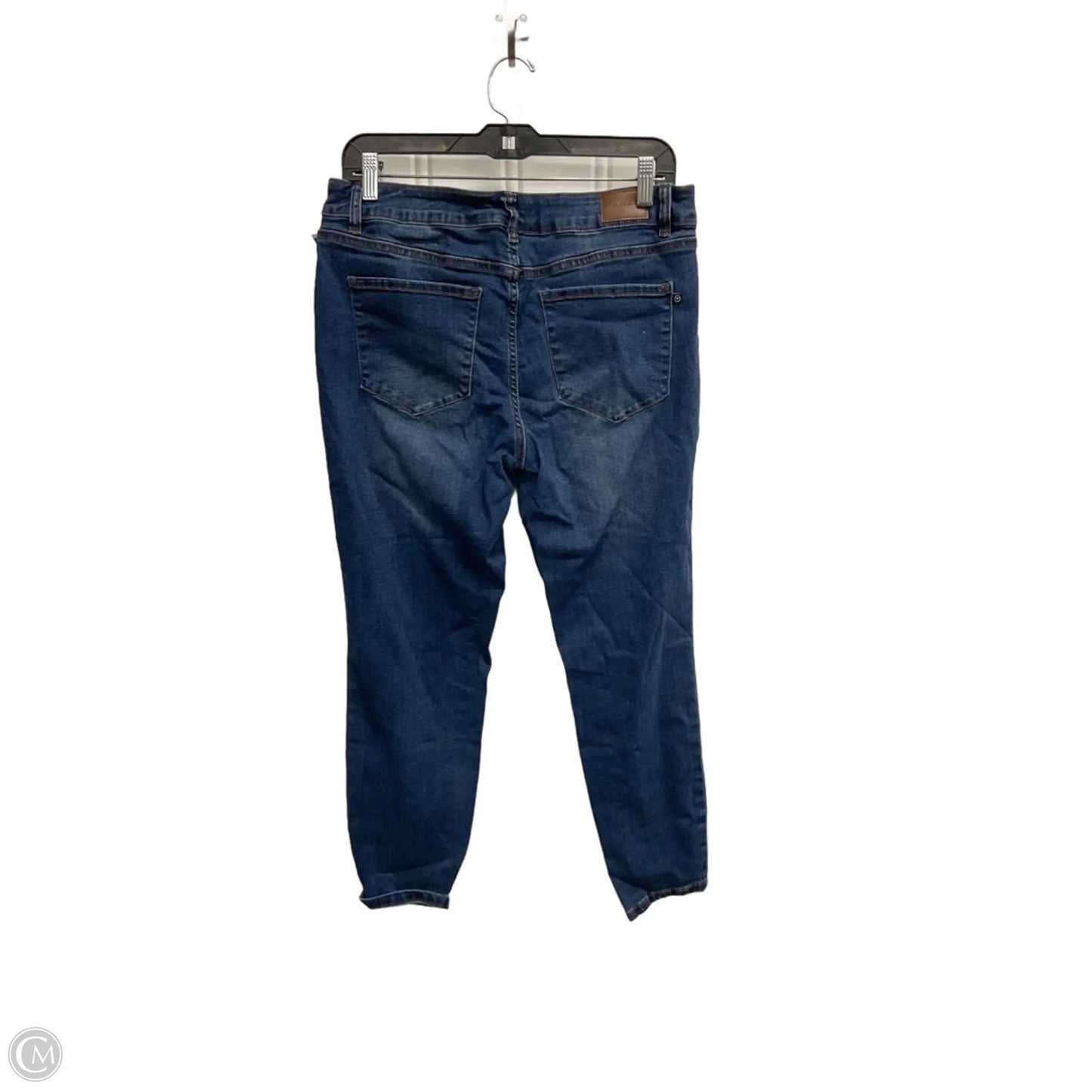 Jeans Skinny By Tahari In Blue, Size: 12