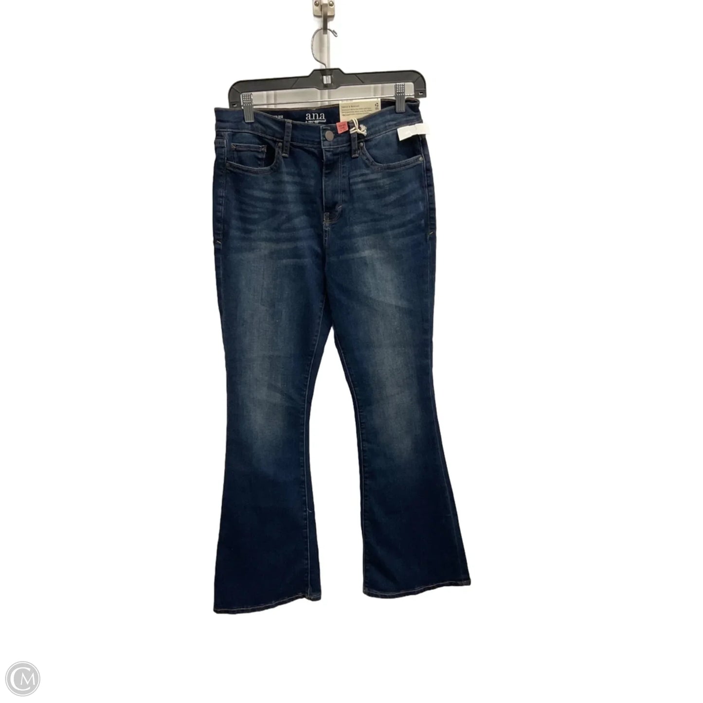 Jeans Flared By Ana In Blue, Size: 8
