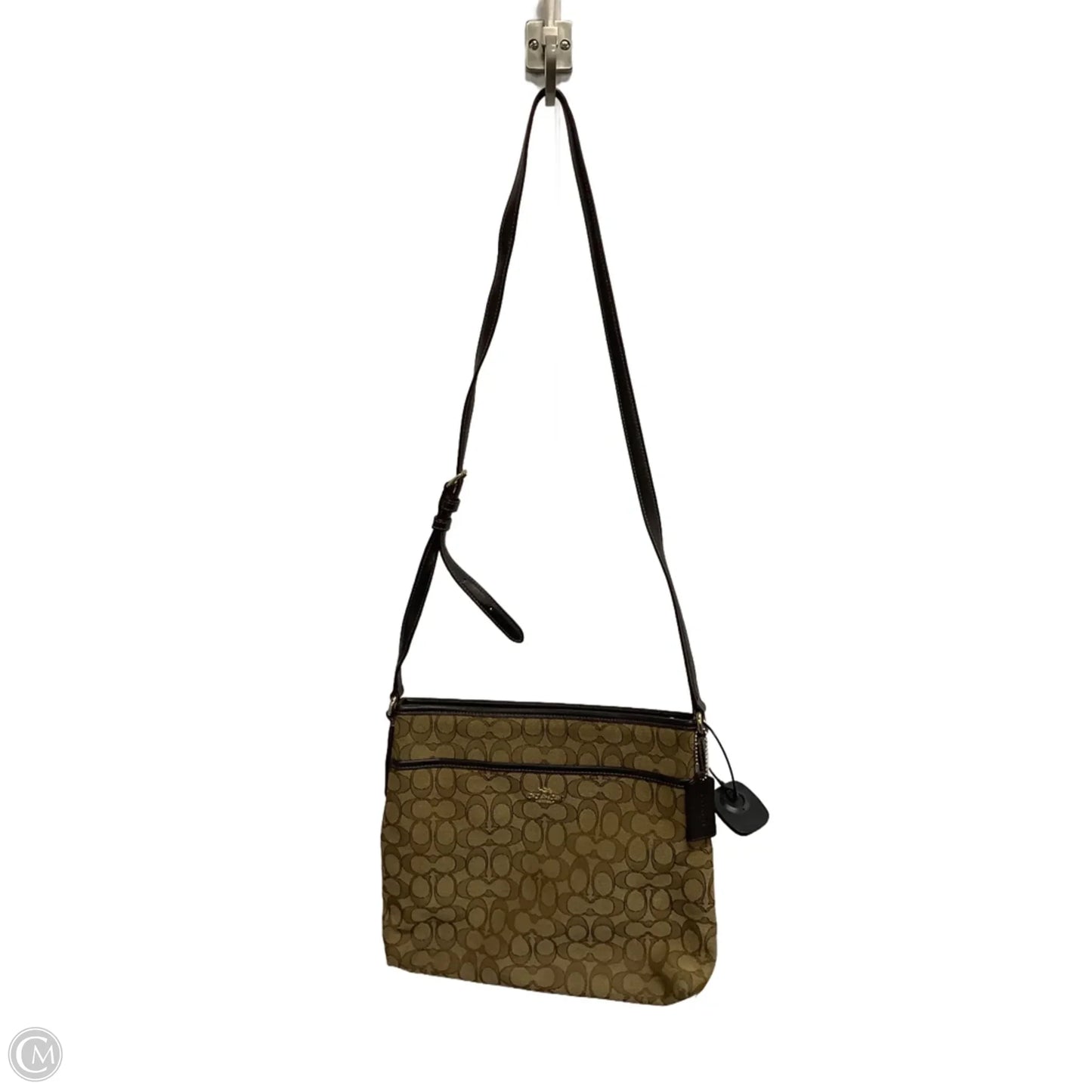 Crossbody Designer By Coach, Size: Medium