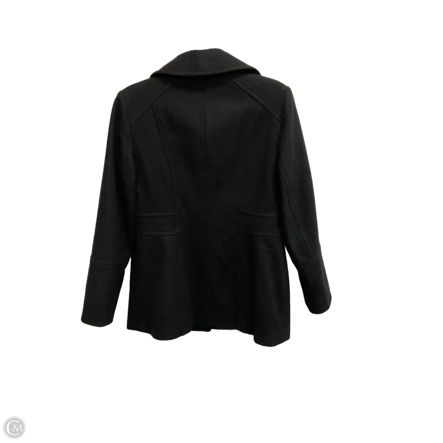 Coat Wool By London Fog In Black, Size: S