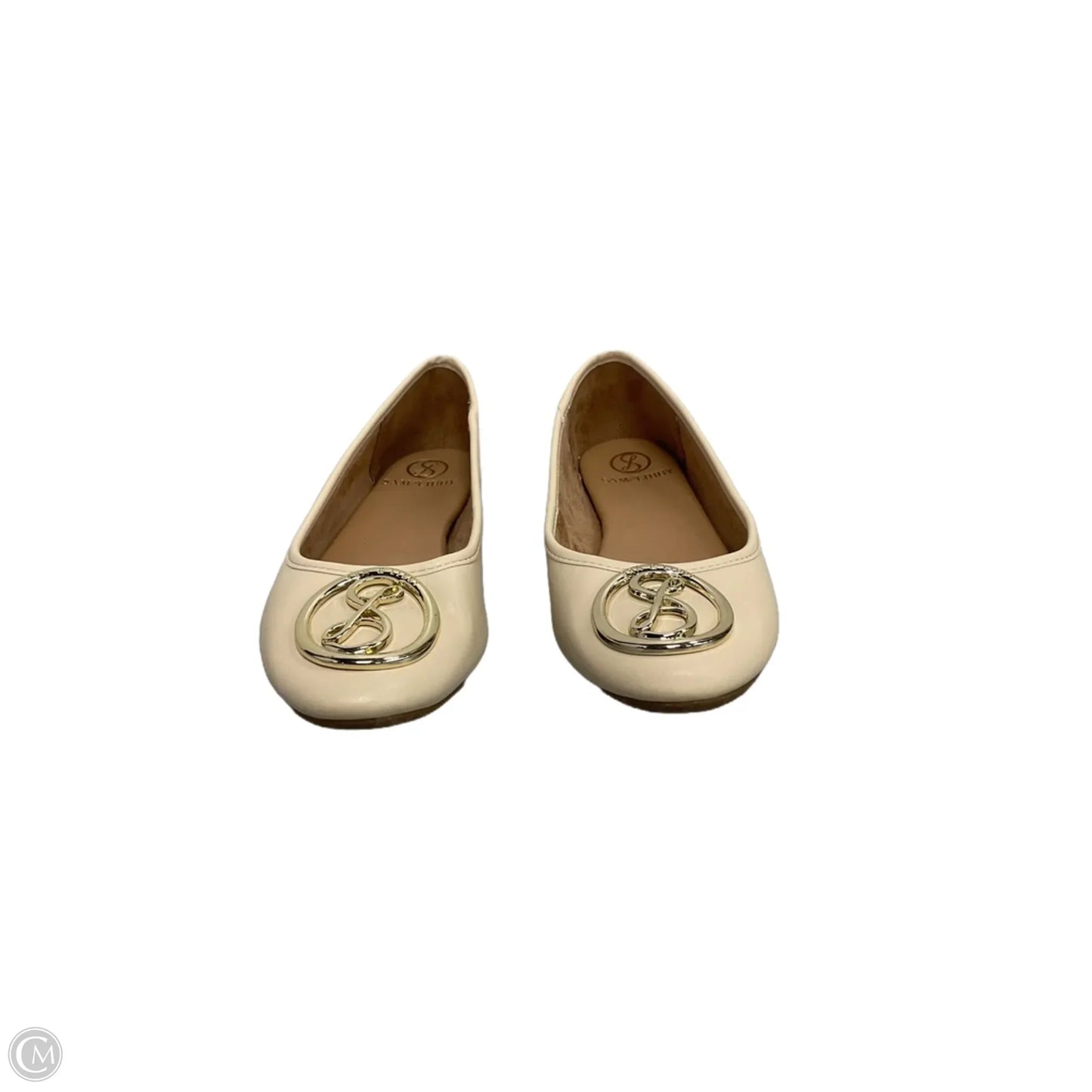 Shoes Flats By Sam And Libby In Ivory, Size: 7