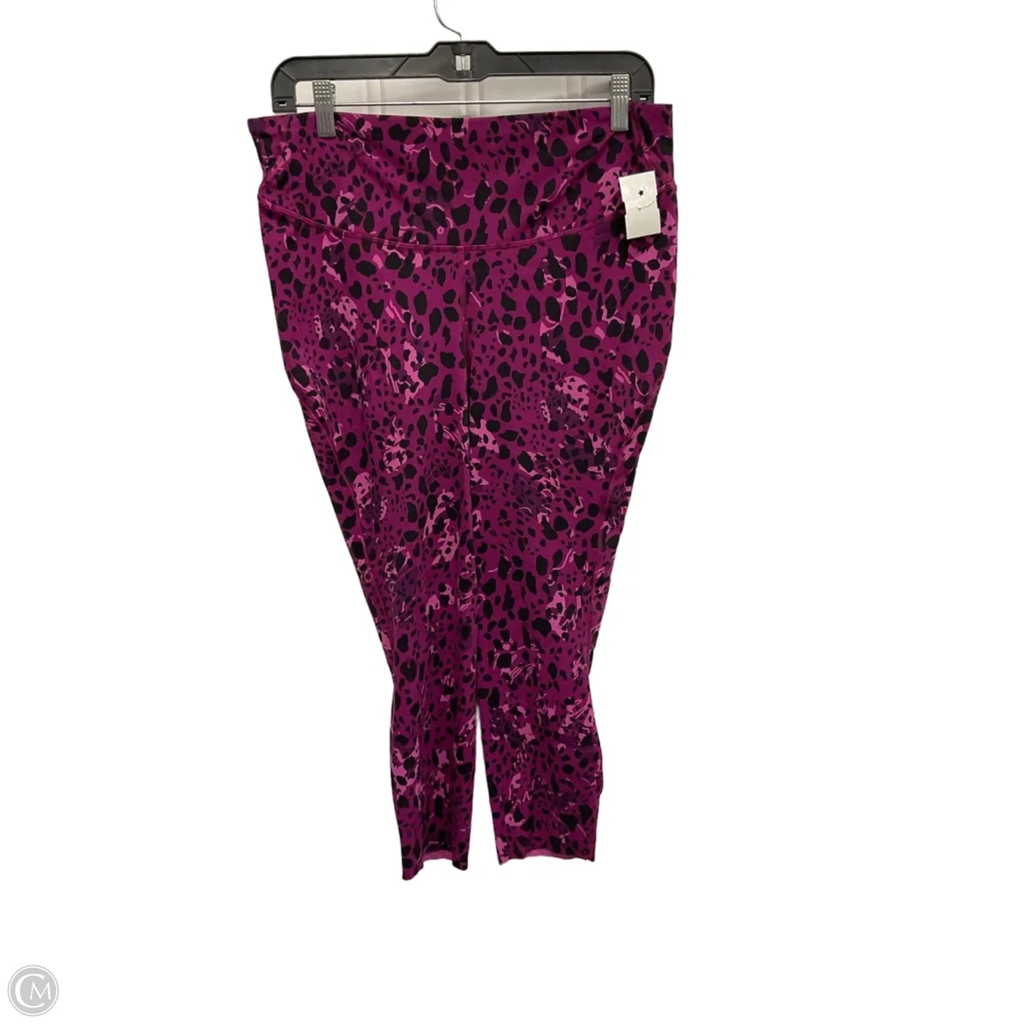 Athletic Leggings Capris By Lululemon In Purple, Size: 14