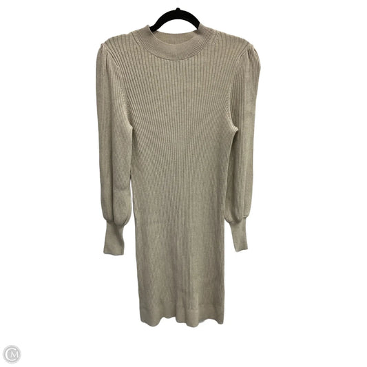 Dress Sweater By Banana Republic In Beige, Size: S