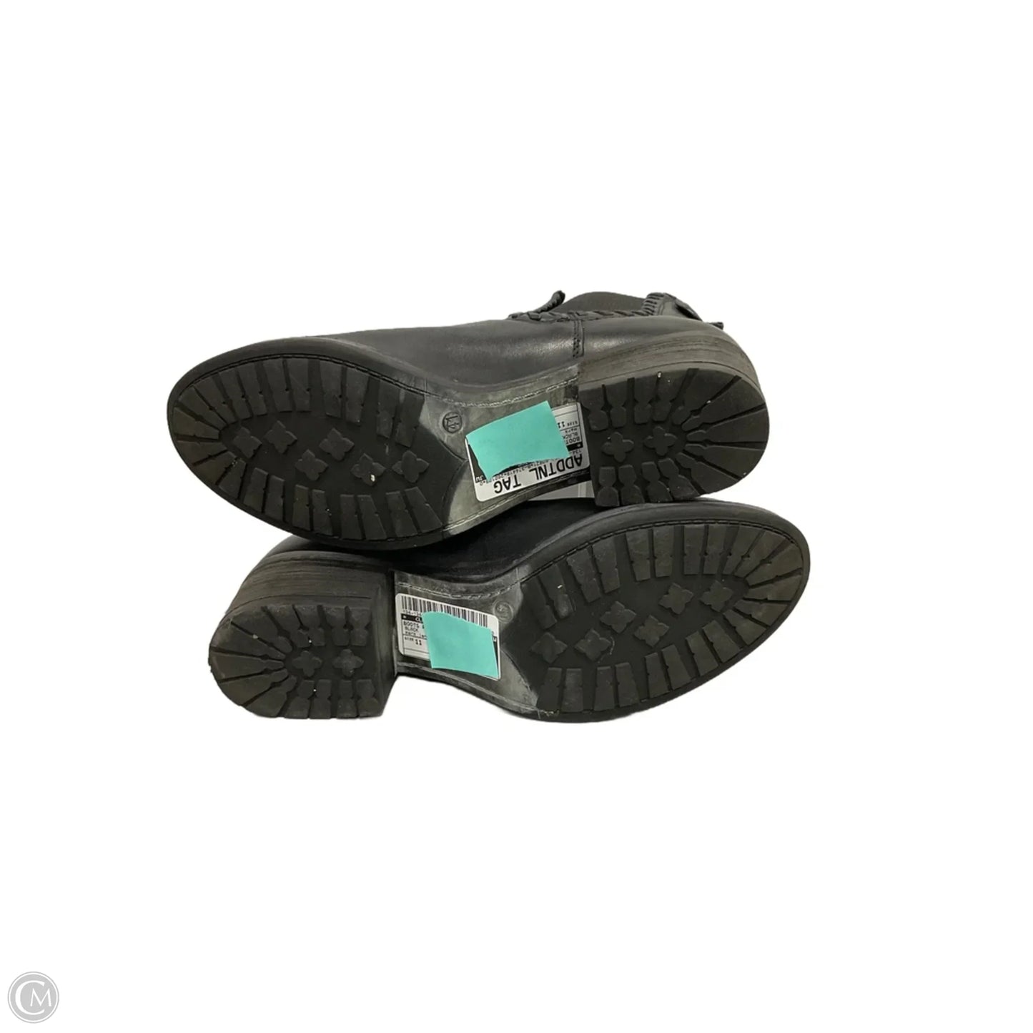 Boots Ankle Heels By Mark Jenkins In Black, Size: 11