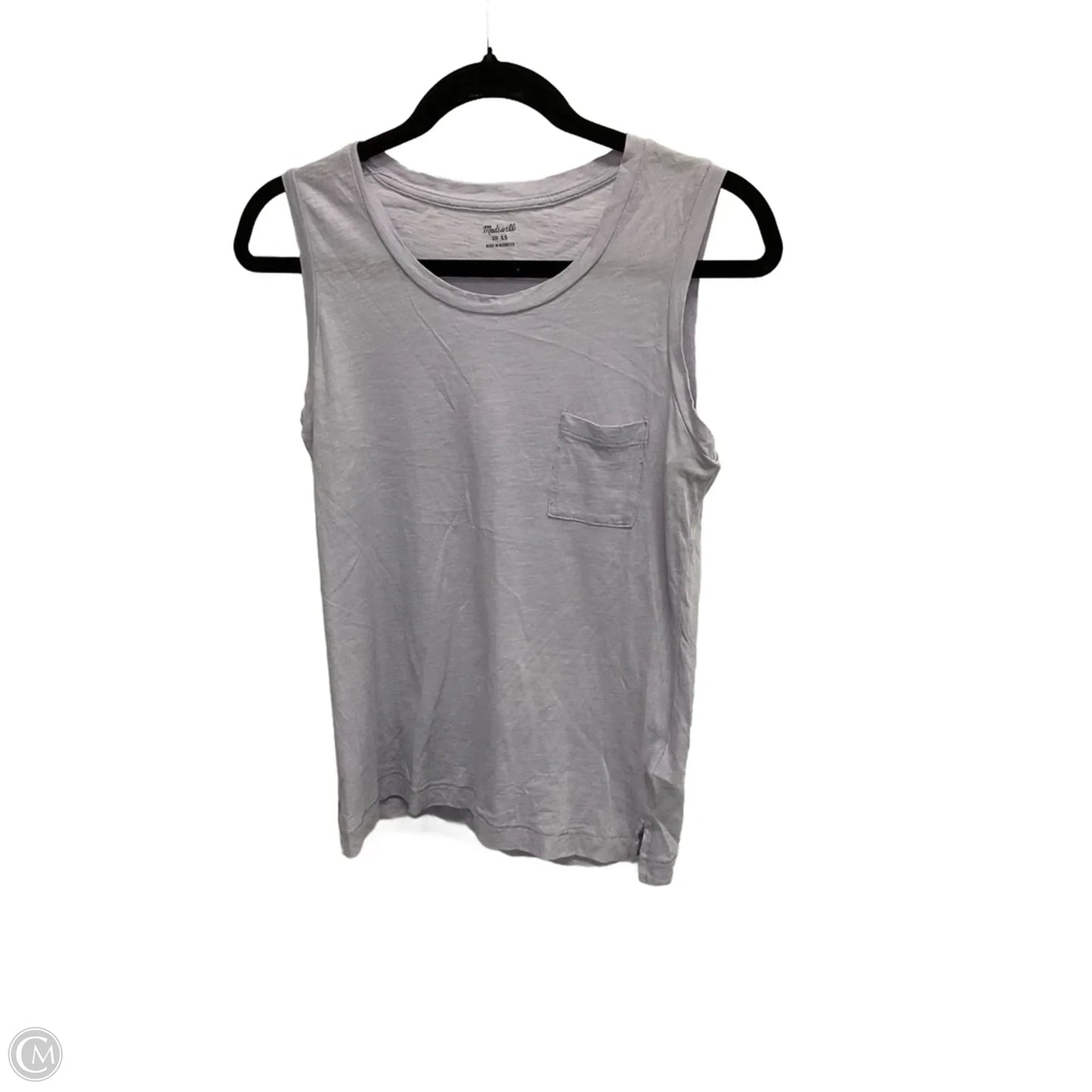 Top Sleeveless Basic By Madewell In Purple, Size: Xs