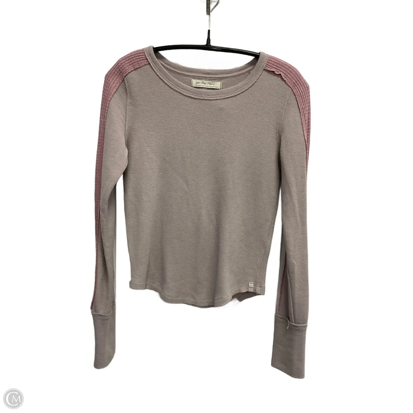 Top Long Sleeve By We The Free In Pink, Size: Xs
