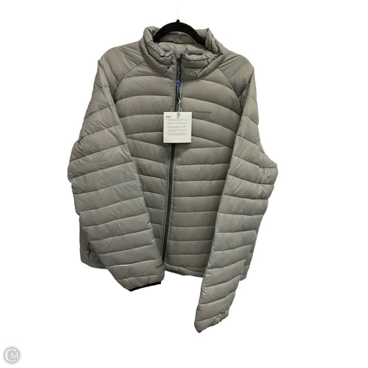 Coat Puffer & Quilted By Clothes Mentor In Grey, Size: Xxl