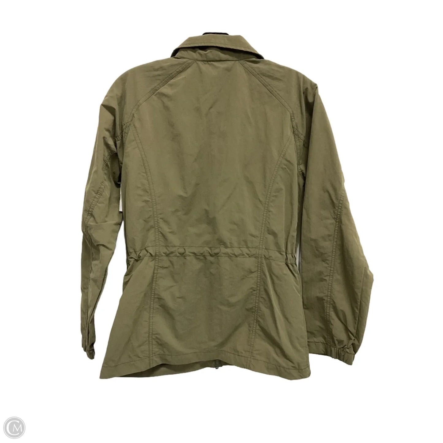 Jacket Utility By Eddie Bauer In Green, Size: S