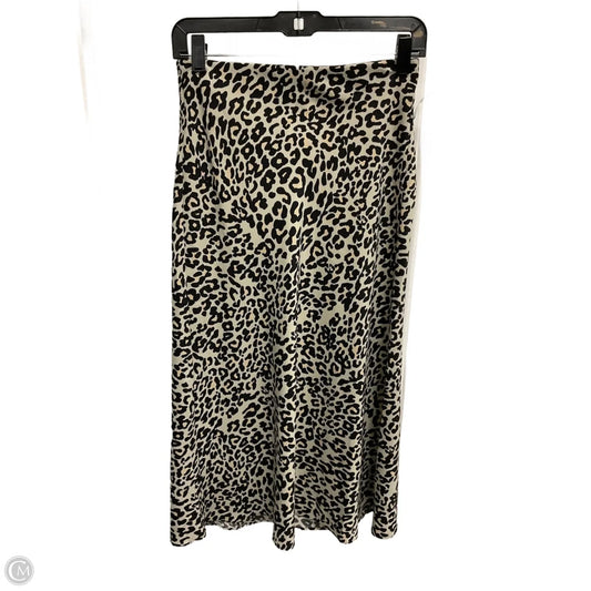 Skirt Maxi By Loft In Animal Print, Size: Xs
