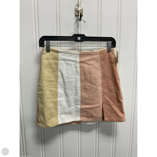 Skirt Mini & Short By Le Lis In Multi-colored, Size: S