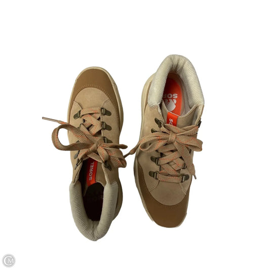 Boots Ankle Flats By Sorel In Tan, Size: 7.5