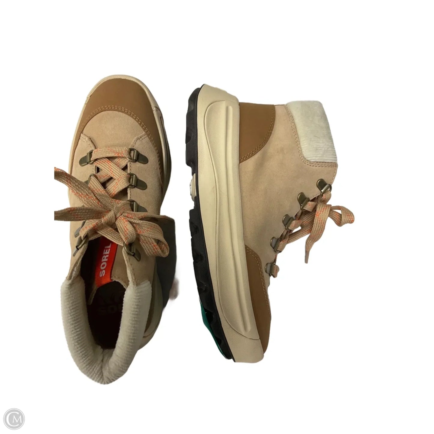 Boots Ankle Flats By Sorel In Tan, Size: 7.5