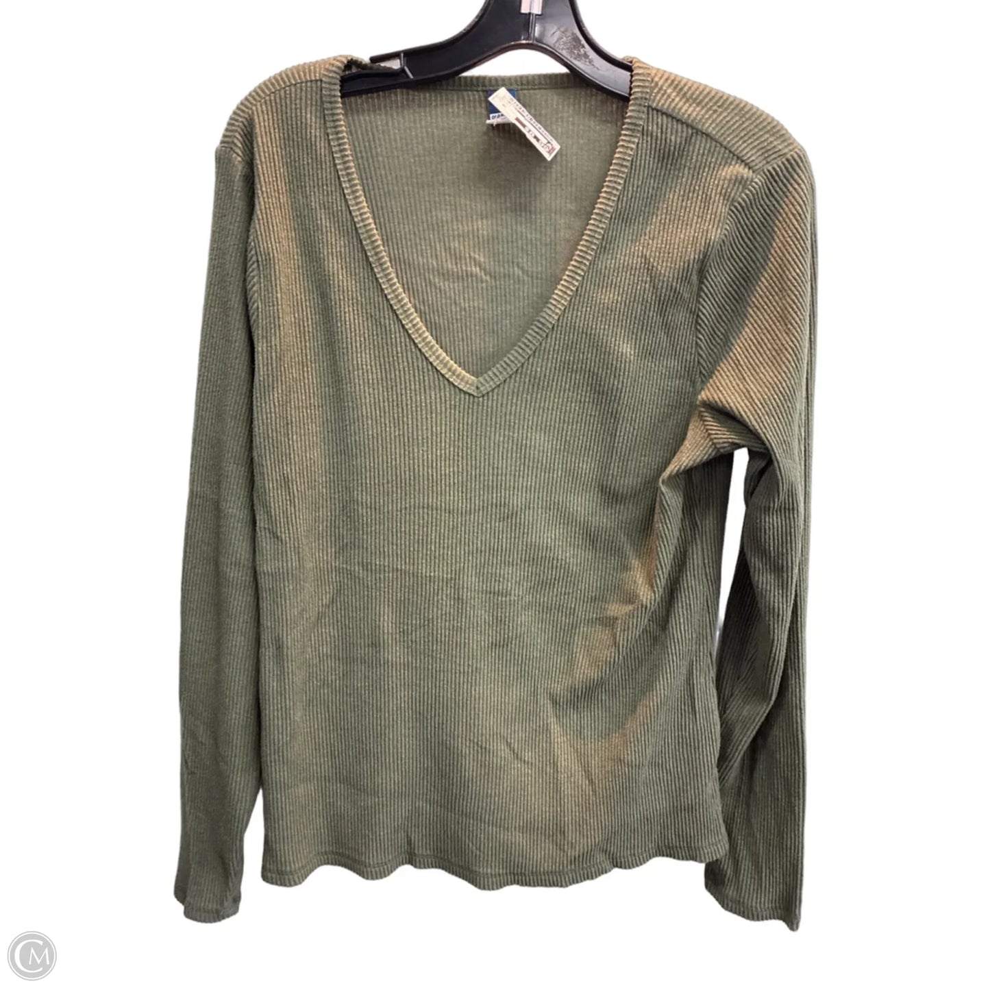Top Long Sleeve By Old Navy In Green, Size: Xl