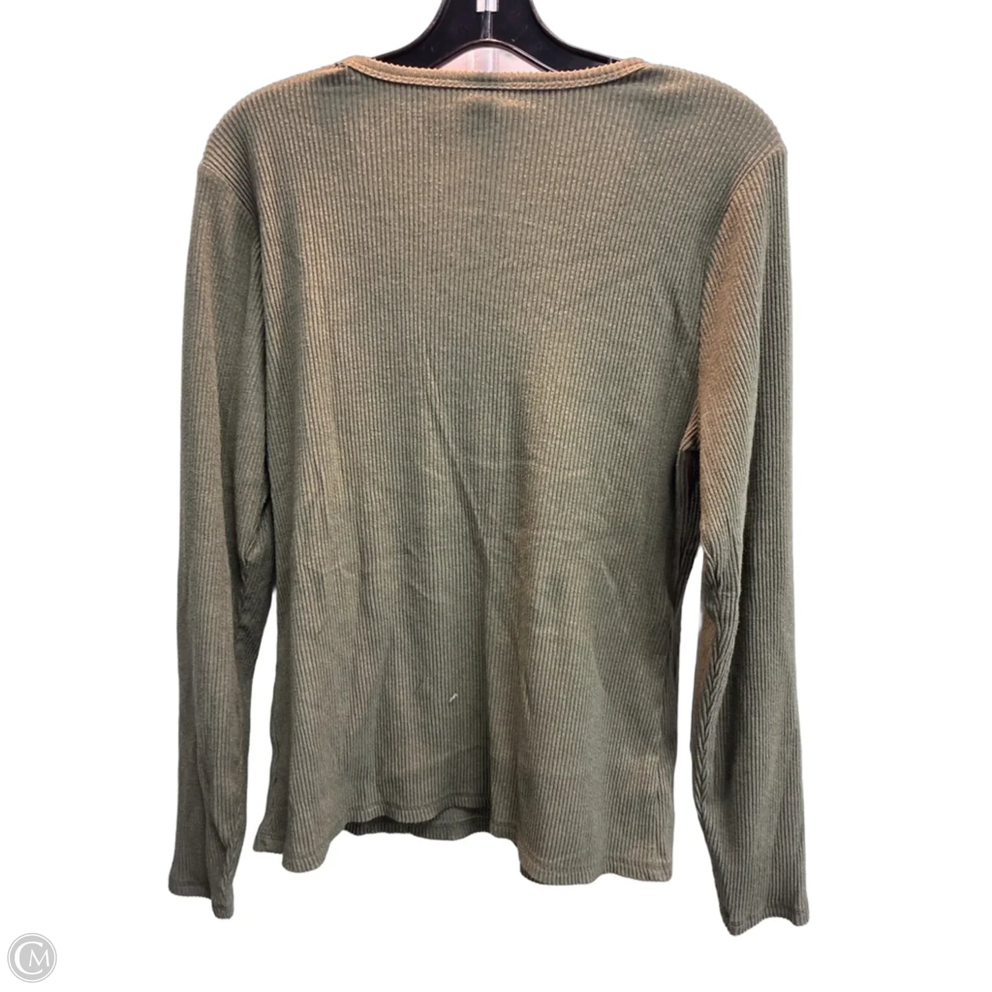 Top Long Sleeve By Old Navy In Green, Size: Xl