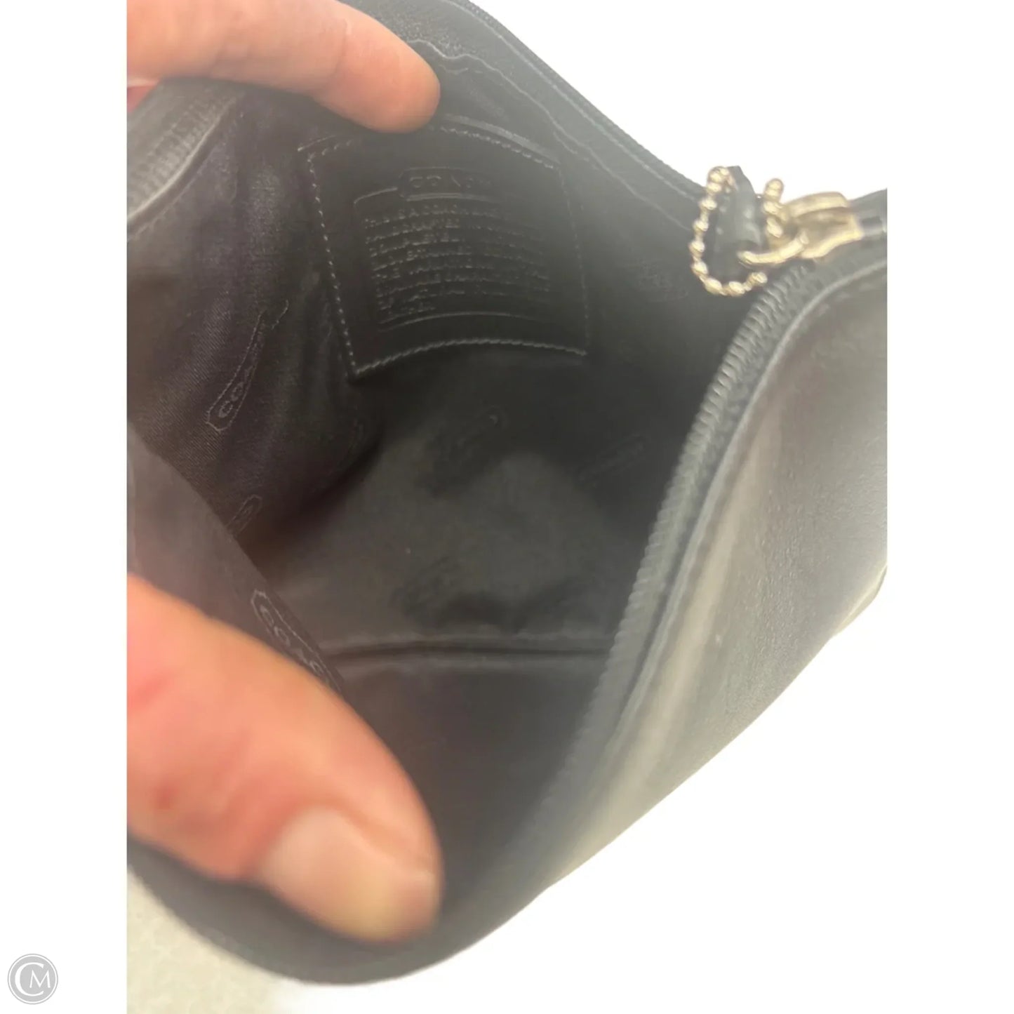 Makeup Bag Designer By Coach, Size: Medium