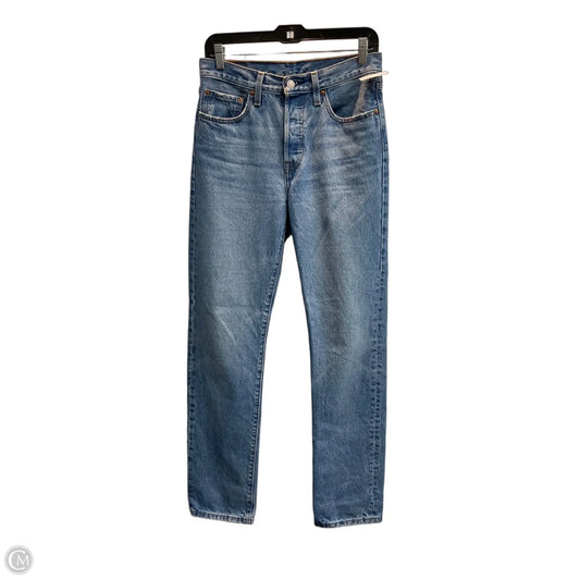 Jeans Straight By Levis In Blue, Size: 4