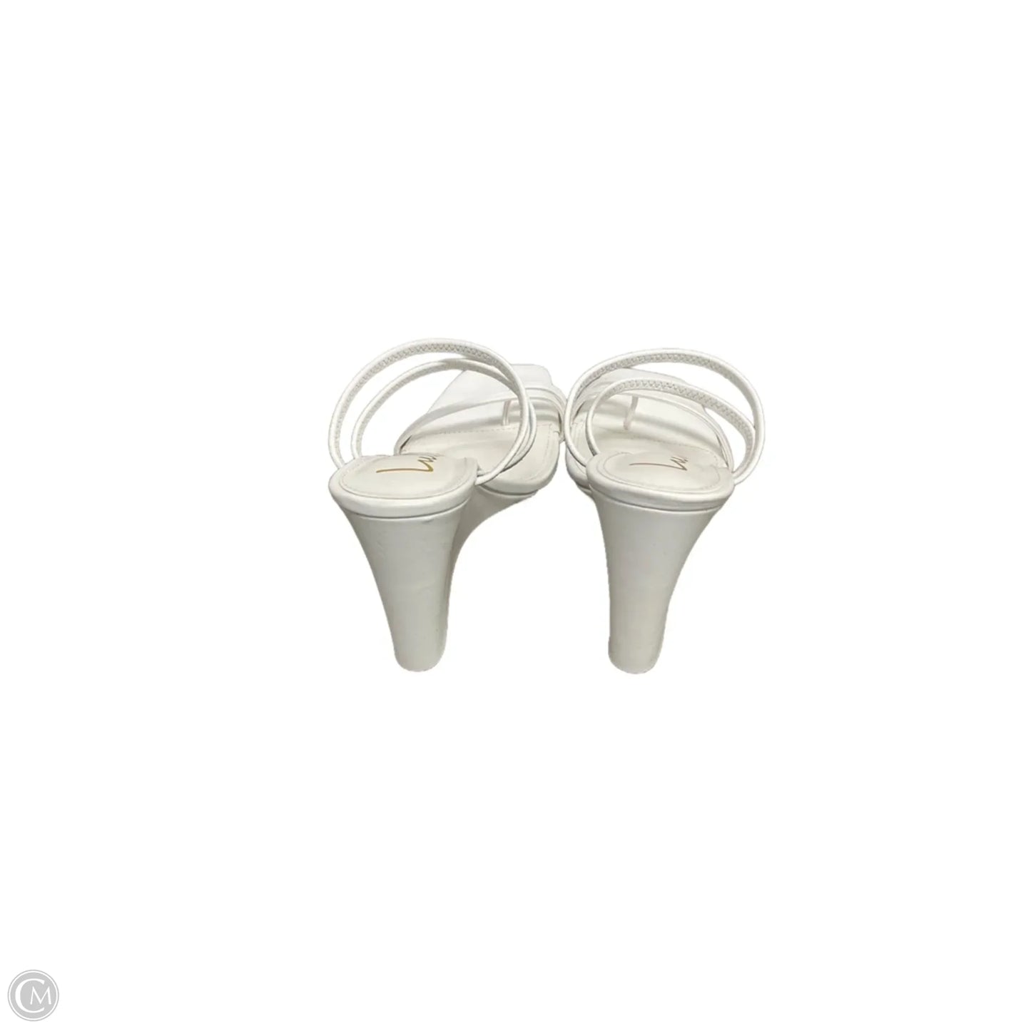 Sandals Heels Wedge By Lulus In White, Size: 6
