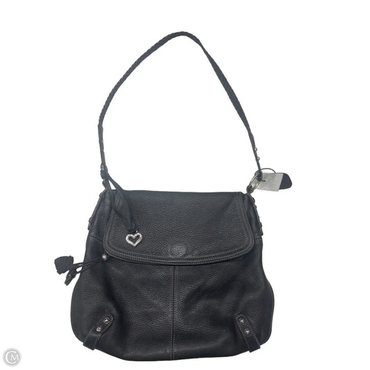 Handbag Leather By Brighton, Size: Medium