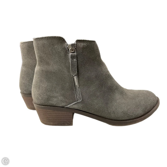 Boots Ankle Heels By Kensie In Grey, Size: 7