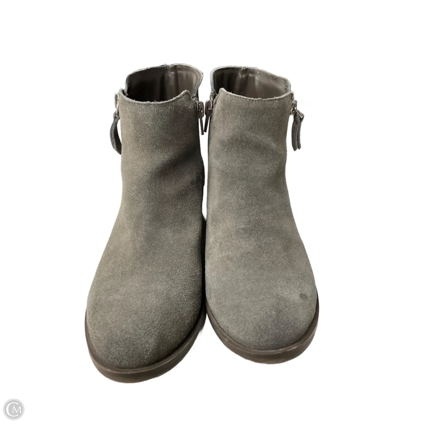 Boots Ankle Heels By Kensie In Grey, Size: 7