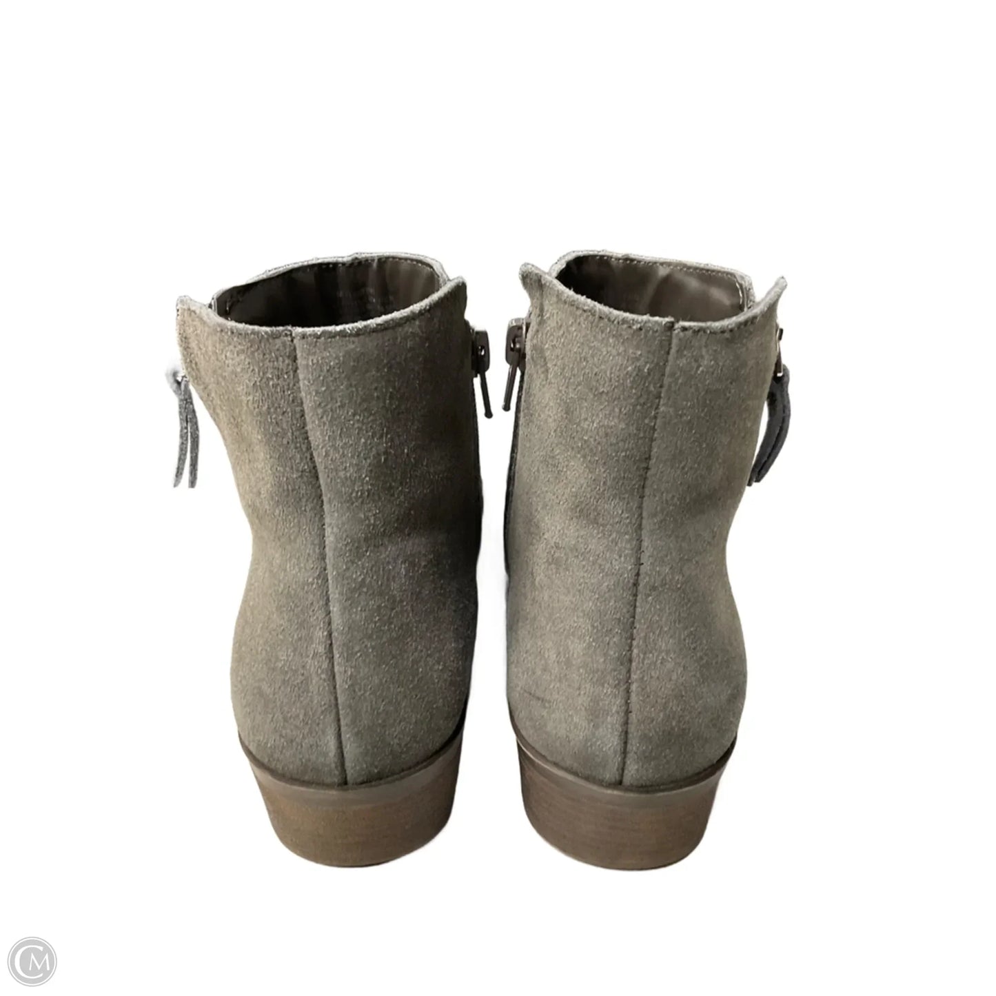 Boots Ankle Heels By Kensie In Grey, Size: 7