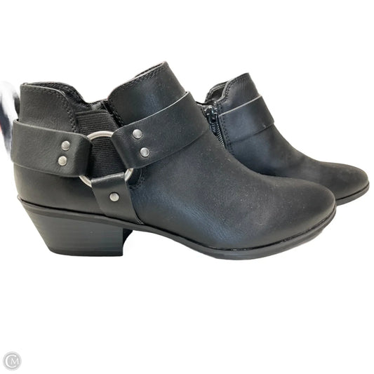 Boots Ankle Heels By Style And Company In Black, Size: 6.5