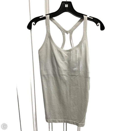 Athletic Tank Top By Lululemon In White, Size: M