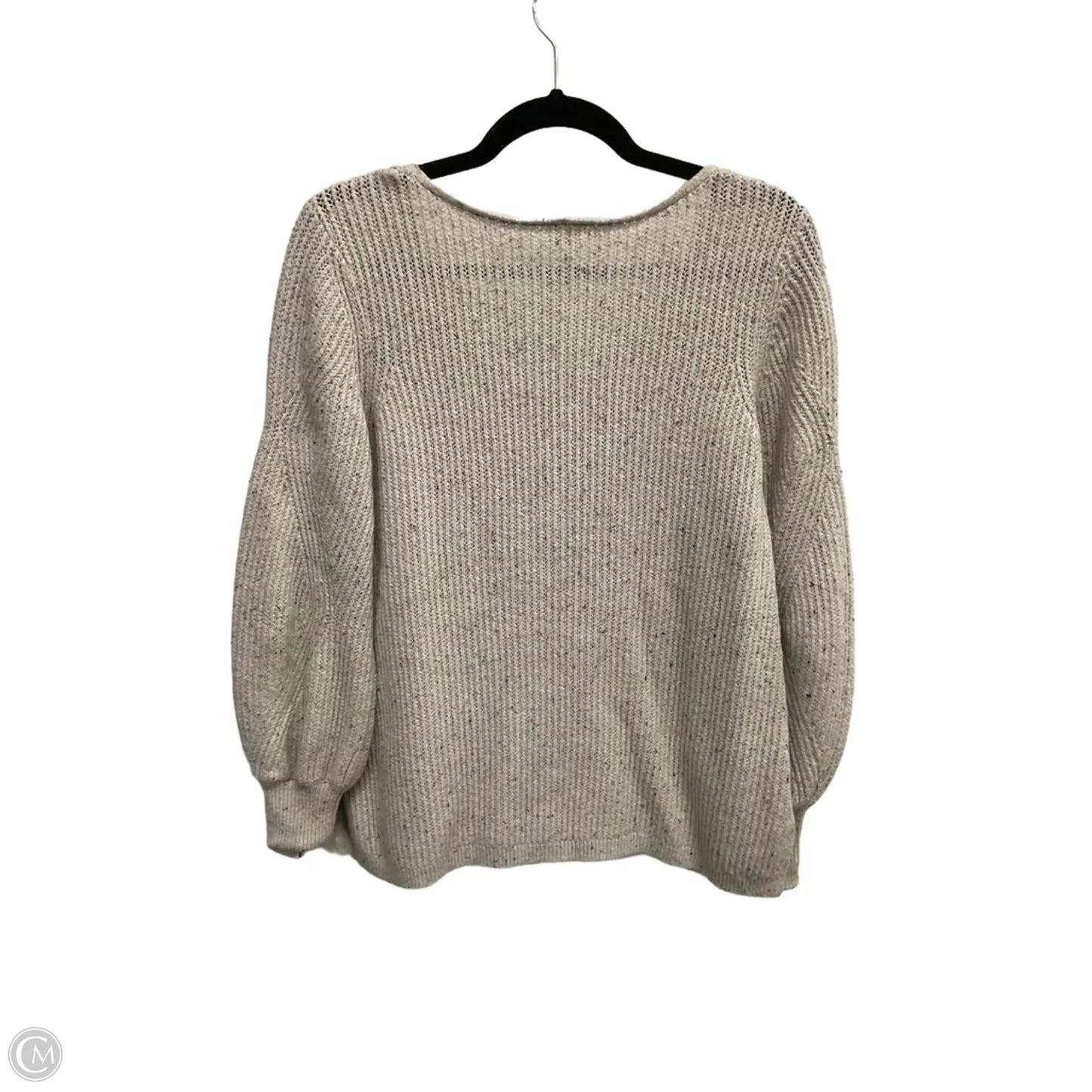 Sweater By Chicos In Beige, Size: M