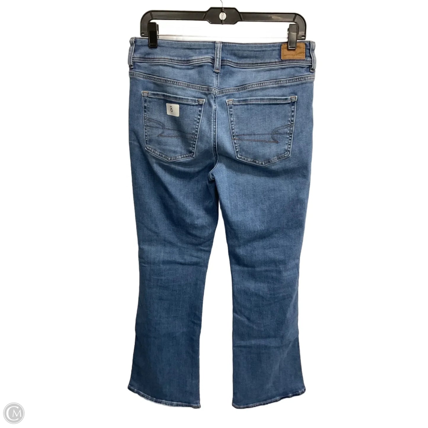 Jeans Boot Cut By American Eagle In Blue, Size: 8p