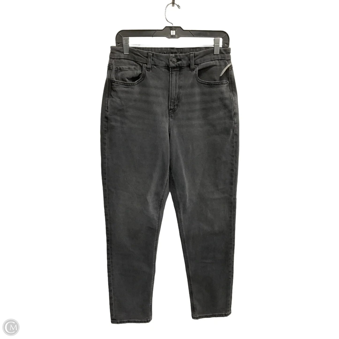 Jeans Straight By American Eagle In Black, Size: 10l