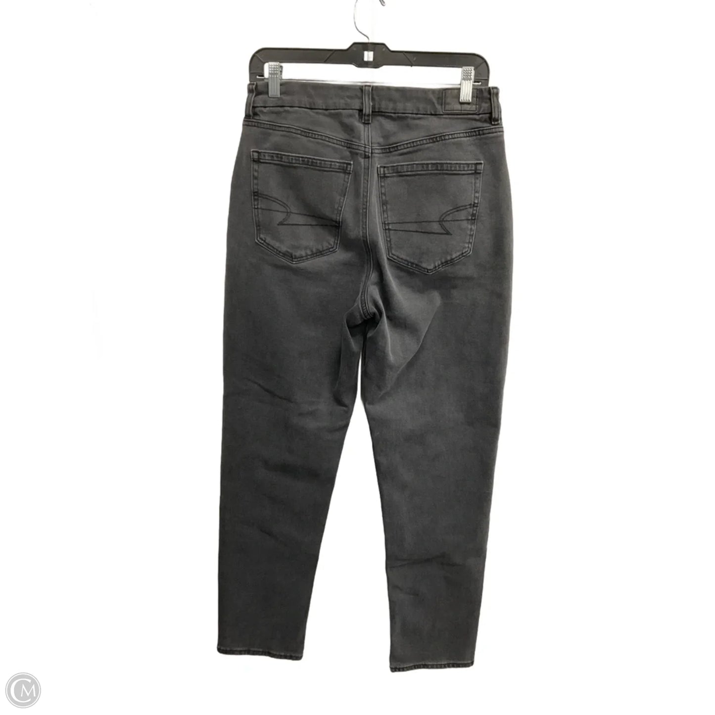 Jeans Straight By American Eagle In Black, Size: 10l