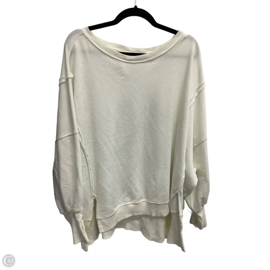 Sweatshirt Crewneck By We The Free In White, Size: L
