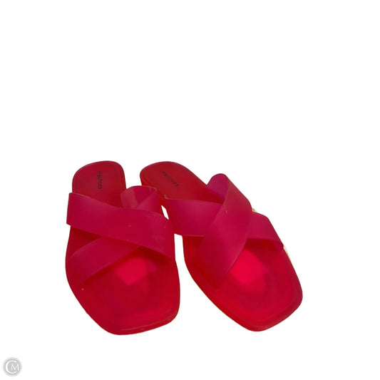 Sandals Flats By Maurices In Pink, Size: 9