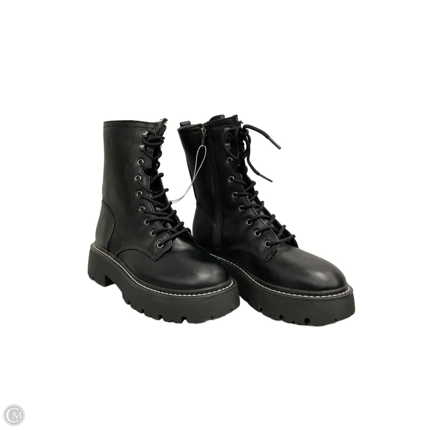 Boots Combat By Wild Fable In Black, Size: 8.5