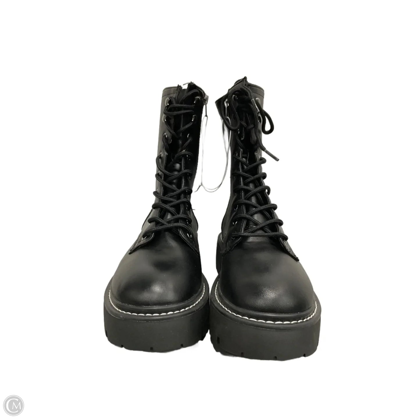 Boots Combat By Wild Fable In Black, Size: 8.5