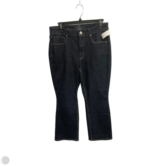 Jeans Boot Cut By White House Black Market In Blue Denim, Size: 4