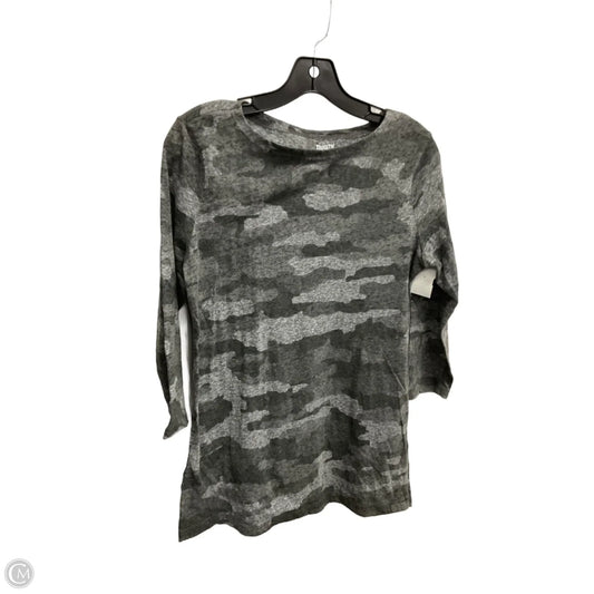 Tunic Long Sleeve By Duluth Trading In Camouflage Print, Size: S