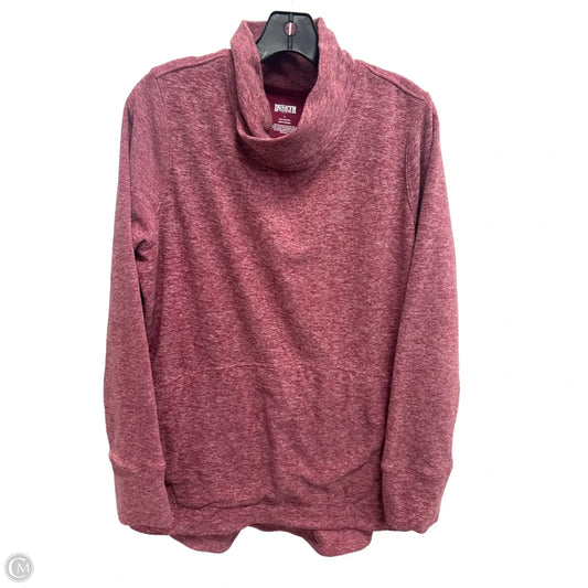 Jacket Fleece By Duluth Trading In Red, Size: L