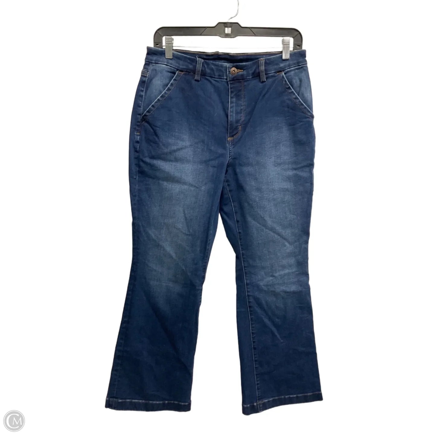 Jeans Boot Cut By Duluth Trading In Blue, Size: 8