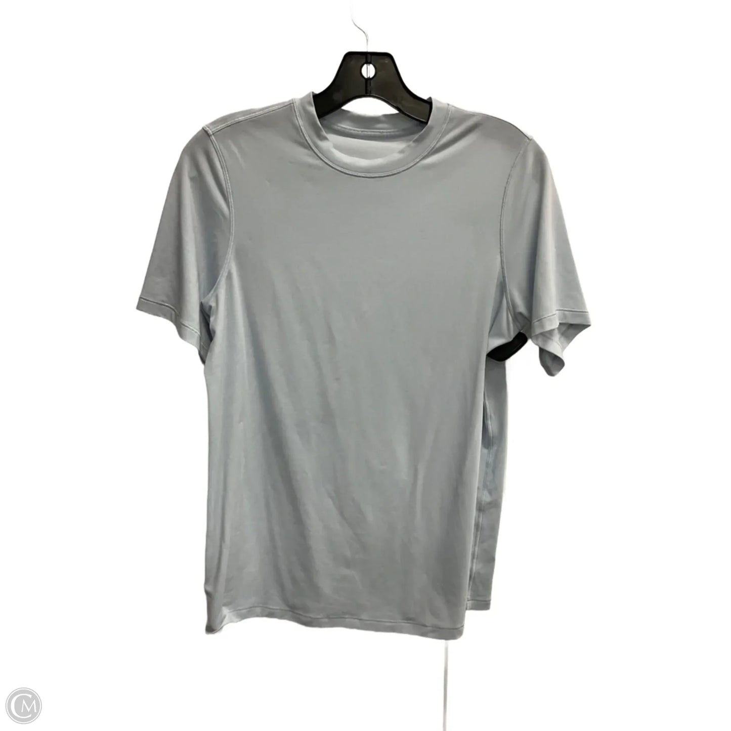 Athletic Top Short Sleeve By Lululemon In Blue, Size: S