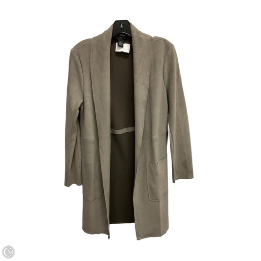 Jacket Other By Joan Vass In Taupe, Size: S