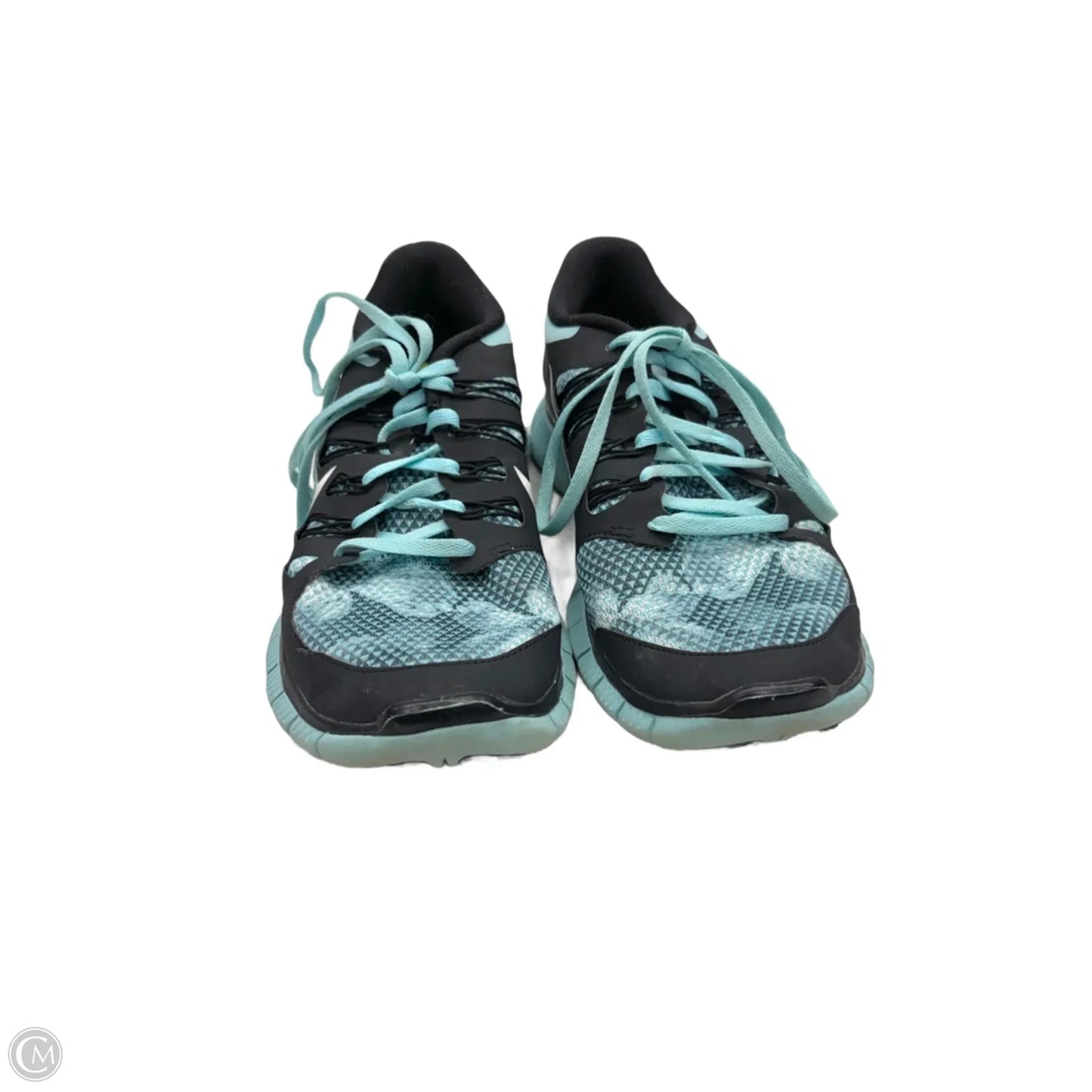 Shoes Athletic By Nike In Black & Blue, Size: 9